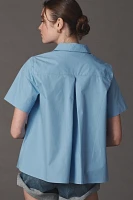 The Pollie Short-Sleeve Swing Blouse