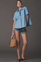 The Pollie Short-Sleeve Swing Blouse