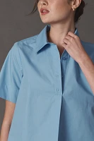 The Pollie Short-Sleeve Swing Blouse