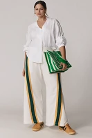 Universal Standard Plus Cotton Poplin V-Neck Blouse