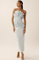 Acler Tremail Strapless Top