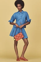 By Anthropologie Long-Sleeve Buttondown Blouse