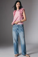 Essentiel Antwerp Honour Multi-Ruffle Silk Top