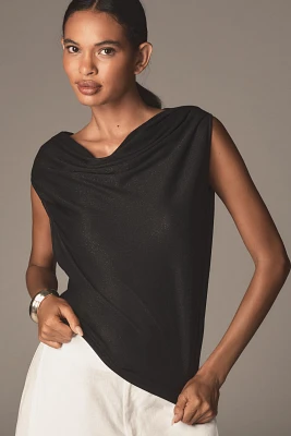 Dolan Left Coast Cowl-Neck Fluid Top