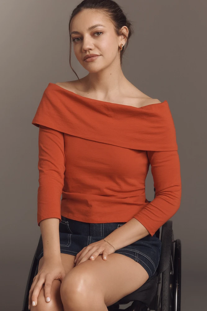 Nation Los Angeles Alexi Off-The-Shoulder Top