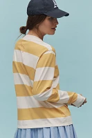 Clare V. Long Sleeve Crew-Neck Tee