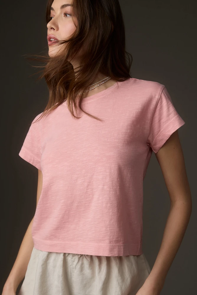 The Billy Regenerative Cotton Short-Sleeve Crew-Neck Tee by Pilcro