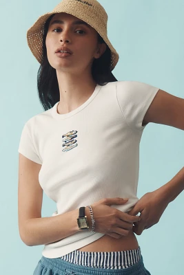 Maeve Embroidered Baby Tee