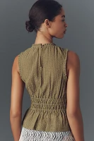 Maeve Smocked Halter Top
