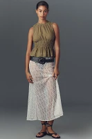 Maeve Smocked Halter Top