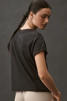 Olivia Sewell x Anthropologie Days of the Week Drinks Graphic Tee