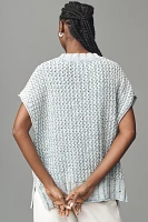 Pilcro Oversized Distressed Sweater Vest