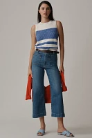 Central Park West Crew-Neck Striped Sweater Tank