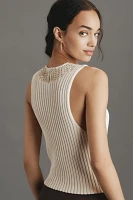 By Anthropologie Sleeveless Sweater Tank Top