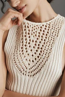 By Anthropologie Sleeveless Sweater Tank Top