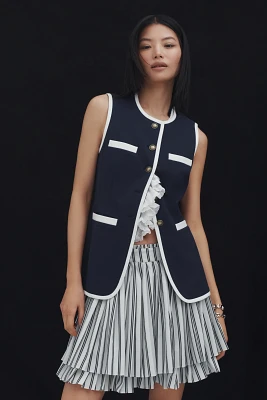 Dolan Left Coast Ponte Piped Vest