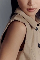 Avec Les Filles Crop Trench Vest