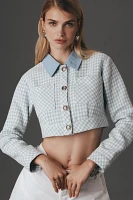 En Saison Raelynn Crop Trucker Jacket