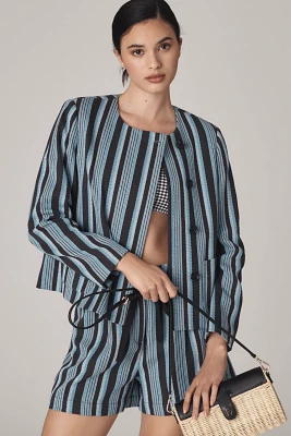 Scotch & Soda Textured Stripe Blazer