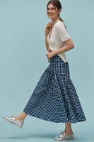Hutch Drop-Waist Midi Skirt