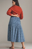 Hutch Drop-Waist Midi Skirt