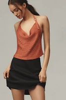 The Tilda Mini Slip Skirt: Linen Edition
