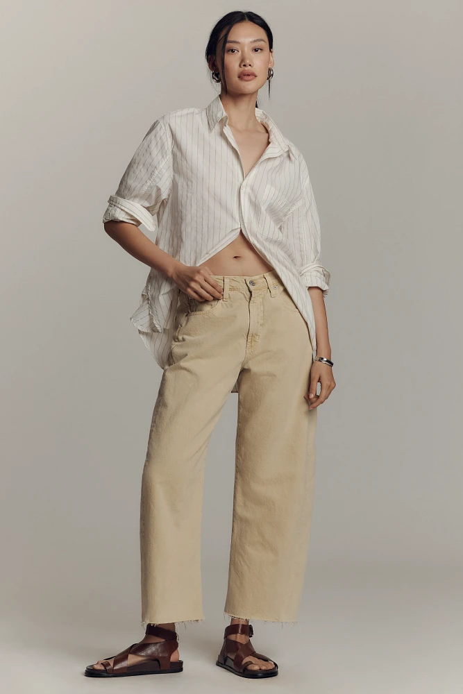 AG Hattie High-Rise Barrel Jeans