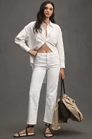 AG Brinley Mid-Rise Straight-Leg Jeans