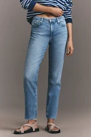AG Mari Mid-Rise Straight-Leg Jeans