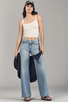 Joe's Jeans Lou Low-Rise Wide-Leg