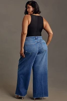 PAIGE Anessa High-Rise Wide-Leg Jeans