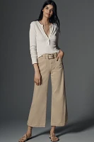 PAIGE Anessa High-Rise Wide-Leg Utility Jeans