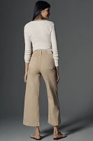 PAIGE Anessa High-Rise Wide-Leg Utility Jeans