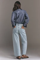 PAIGE Arellia High-Rise Tapered Jeans