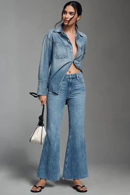 PAIGE Marlow Skimmer High-Rise Flare Jeans