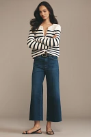 PAIGE Spotlight High-Rise Crop Wide-Leg Jeans