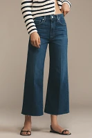 PAIGE Spotlight High-Rise Crop Wide-Leg Jeans