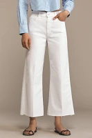 PAIGE The Anessa High-Rise Crop Wide-Leg Jeans