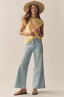 MOTHER The Twister Mid-Rise Ankle Fray Jeans