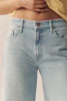 MOTHER The Twister Mid-Rise Ankle Fray Jeans