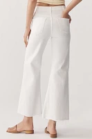 MOTHER The Hustler Roller High-Rise Ankle Jeans