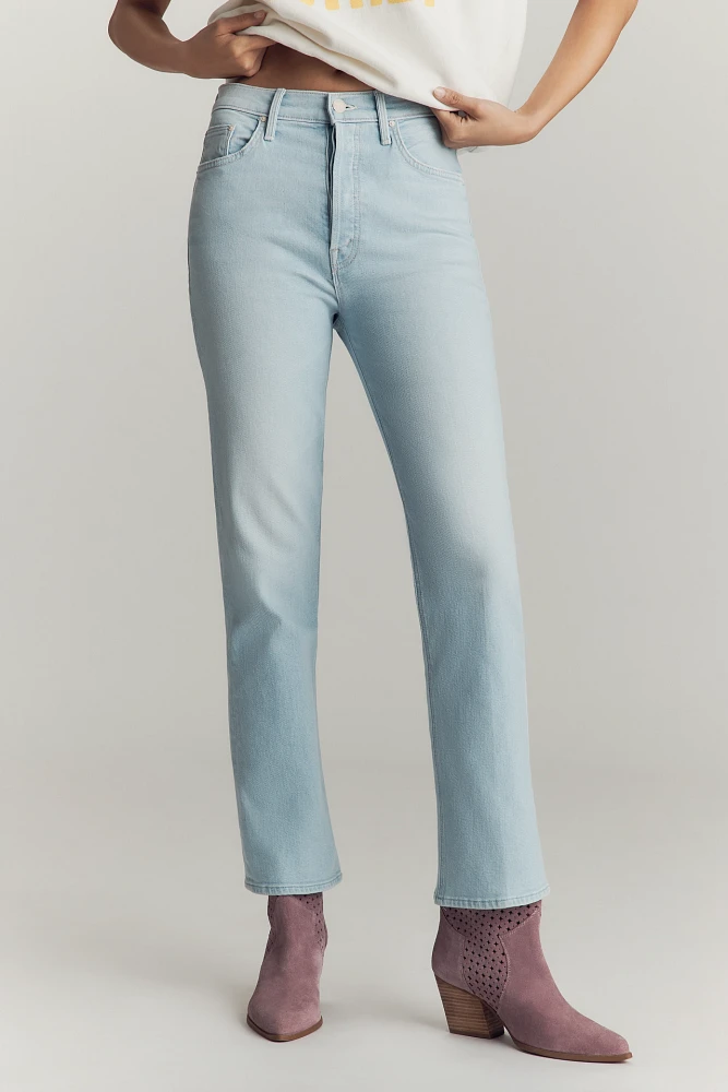 MOTHER The Tripper High-Rise Straight-Leg Jeans