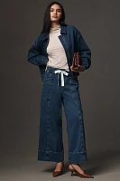Maeve Tie-Waist Wide-Leg Jeans