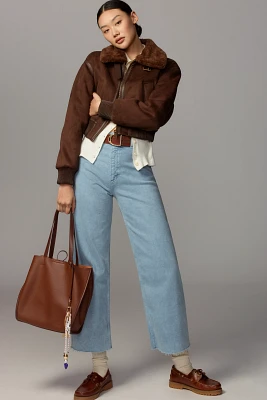 Pistola Penny High-Rise Crop Wide-Leg Jeans