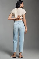 Pistola Cassie High-Rise Crop Straight-Leg Jeans