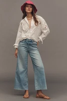 Pistola Izzy Mid-Rise Crop Wide-Leg Jeans