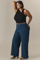 Universal Standard Plus Charlie High-Rise Wide-Leg Jeans