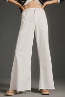 The Adi Mid-Rise Flare Jeans by Pilcro