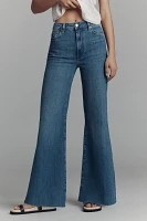 The Robbie High-Rise Flared Fray Jeans