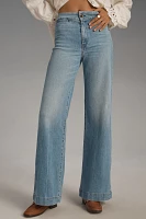 ASKK NY Brighton High-Rise Wide-Leg Jeans